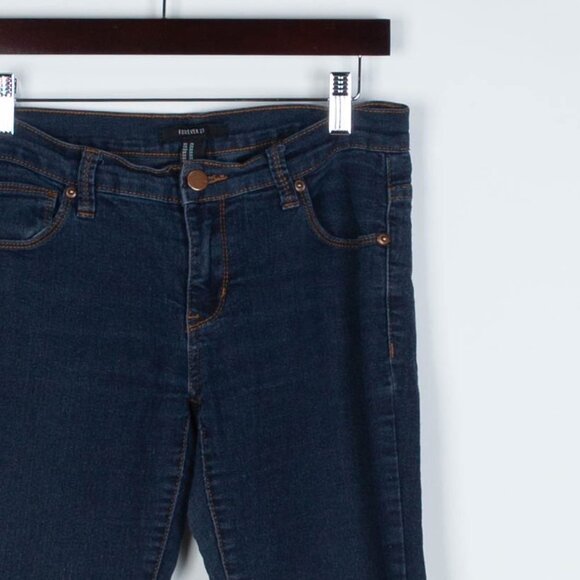 Forever 21 Dark Wash Skinny Denim‎ Jeans Size 26 - Picture 2 of 7